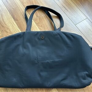 Lululemon Black Duffel Bag